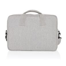 Laluka AWARE™ recycled cotton 15.4 inch laptop bag, grey
