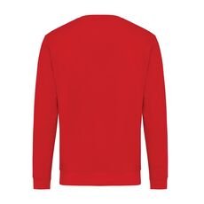 Iqoniq Zion recycled cotton crew neck, red