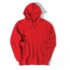 Iqoniq Jasper recycled cotton hoodie, red
