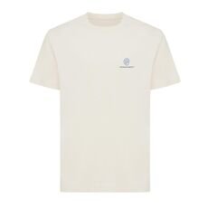 Iqoniq Kakadu relaxed recycled cotton t-shirt, natural raw