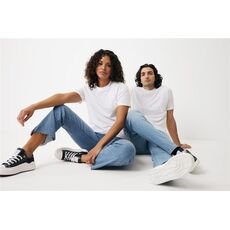 Iqoniq Sierra lightweight recycled cotton t-shirt, white