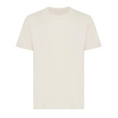 Iqoniq Sierra lightweight recycled cotton t-shirt, natural raw