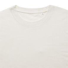 Iqoniq Sierra lightweight recycled cotton t-shirt, natural raw