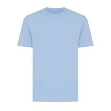 Iqoniq Sierra lightweight recycled cotton t-shirt, sky blue
