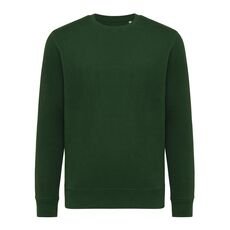 Iqoniq Etosha lightweight recycled cotton crew neck, forest green