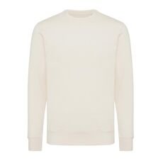 Iqoniq Etosha lightweight recycled cotton crew neck, natural raw