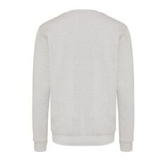 Iqoniq Etosha lightweight recycled cotton crew neck, light heather grey