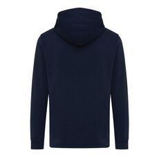 Iqoniq Rila lightweight recycled cotton hoodie, navy