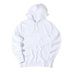 Iqoniq Rila lightweight recycled cotton hoodie, white