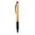Bamboo &amp; wheatstraw pen, black