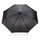 21" manual open umbrella with tote bag, black