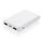 5.000 mAh wireless charging pocket powerbank, white