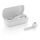 Free Flow TWS earbuds in charging case, white