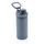 Vacuum stainless steel bottle with sports lid 550ml, blue