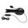 Over ear wired work headset, black