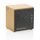 Wynn 5W wireless bamboo speaker, brown