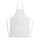 Impact AWARE™ Recycled cotton apron 180gr, white