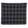 Soft plaid fleece blanket, anthracite