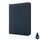 Impact Aware™ deluxe 300D tech portfolio with zipper, navy