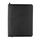 RCS rPU deluxe tech portfolio with zipper, black