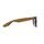 GRS recycled PC plastic sunglasses with FSC® cork, black