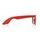 GRS recycled PP plastic sunglasses, red