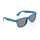 GRS recycled PP plastic sunglasses, blue