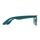 GRS recycled PP plastic sunglasses, turquoise
