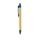 Write responsible recycled paper barrel pen, blue