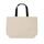 Impact AWARE™ recycled canvas large tote 240 gsm undyed, off white