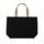 Impact AWARE™ recycled canvas large tote 240 gsm undyed, black