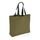 Impact AWARE™ recycled canvas large tote 240 gsm undyed, green