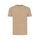 Iqoniq Manuel recycled cotton t-shirt undyed, brown