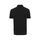 Iqoniq Yosemite recycled cotton pique polo, black
