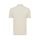 Iqoniq Yosemite recycled cotton pique polo, natural raw