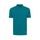 Iqoniq Yosemite recycled cotton pique polo, verdigris
