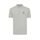 Iqoniq Yosemite recycled cotton pique polo, grey