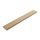 Timberson extra thick 30cm double sided bamboo ruler, brown