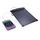 Solarpulse rplastic portable solar panel 5W, black
