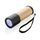 Bamboo and RCS recycled plastic torch, brown