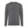 Iqoniq Zion recycled cotton crew neck, anthracite