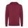 Iqoniq Jasper recycled cotton hoodie, burgundy