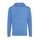 Iqoniq Torres recycled cotton hoodie undyed, heather blue