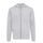 Iqoniq Abisko recycled cotton zip through hoodie, heather grey