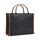 VINGA Bosler RCS recycled canvas office tote, black