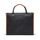 VINGA Bosler RCS recycled canvas office tote, black