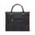 VINGA Bosler RCS recycled canvas office tote, black
