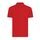 Iqoniq Yosemite recycled cotton pique polo, red