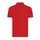 Iqoniq Yosemite recycled cotton pique polo, red