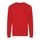 Iqoniq Zion recycled cotton crew neck, red